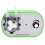 Mini-Peristaltikpumpe selbstansaugend 22-85ml/min G728-1-2 5