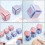 kids educational stamper six-side seal for early learning 6