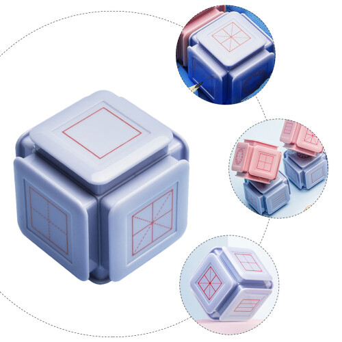 kids educational stamper six-side seal for early learning 2