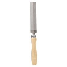 Diamond Rhombic File Wooden Handle Metal Glass Grinder (4in)
