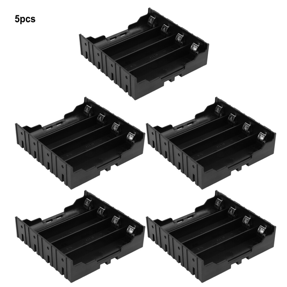 5Pcs 18650 Battery Holder Case With Hard Pin Power System 323163186092
