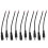 5 Paar 5,5x2,1mm DC Stecker Kabel Schwarz 1