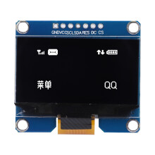 1.54 Inch LCD Module SSD1309 128x64 SPI White