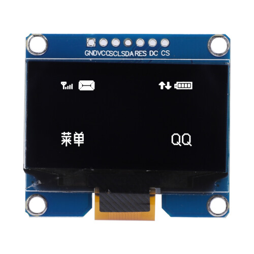 1.54 Inch LCD Module SSD1309 128x64 SPI White