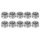 10 Stk U-Nut Lager SG15 5x17x8mm 1