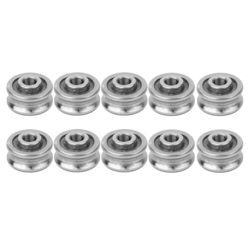 10 Stk U-Nut Lager SG15 5x17x8mm
