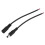 5 Paar 5,5x2,1mm DC Stecker Kabel Schwarz 2