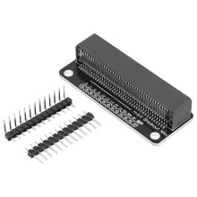 Mini/Micro:bit Erweiterungsplatine 2,54mm Pin Schwarz