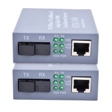 Hundert-Megabit-Ethernet-Konverter Glasfaser-Transceiver