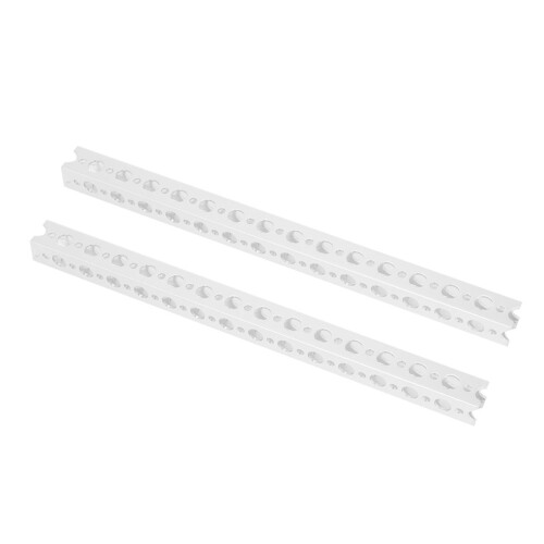 2x Aluminium-Querbalken 15 Löcher Tetrixrobotics 1