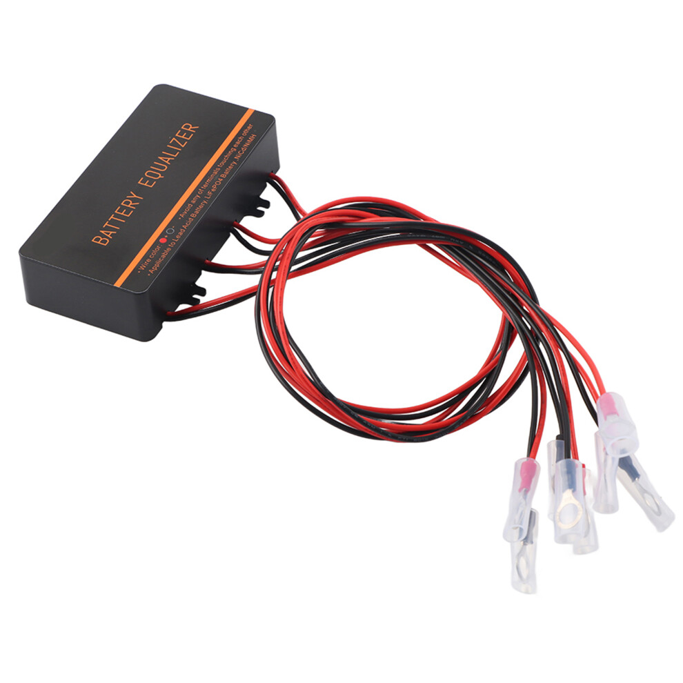 Battery Equalizer Solar Balancer 48V Reverse Protection Black 610830933555