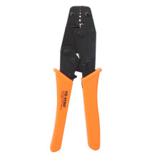 Ratschenkabelquetschzange Orange Griff 0.5-6mm 20-10AWG