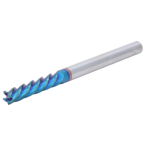HRC65 NanO-beschichtet 4-Schneidiger Fräser 8mm 1