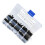 300 Stk M2.5x3-20mm 12.9 Schwarzlegierung Hex-Schraube mit Mutter 5