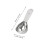 2Pcs Coffee Measuring Scoops Sturdy Stainless Steel Kitchen Spoons 2