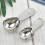 2Pcs Coffee Measuring Scoops Sturdy Stainless Steel Kitchen Spoons 4