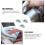 3Pcs Escova Dobrável Para De Piscina 10