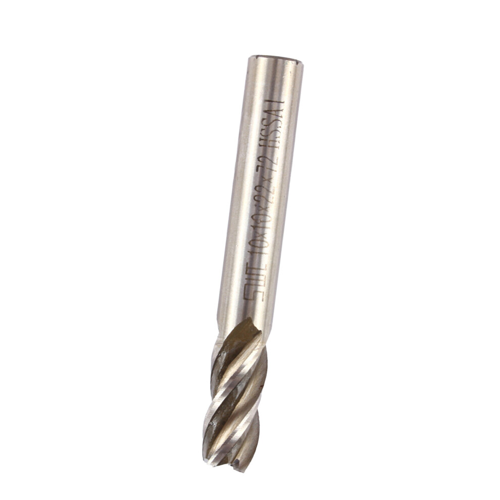 4Mm-12Mm Hss Cnc 4 Flute End Mill Cutter Drill Bit 610830956622