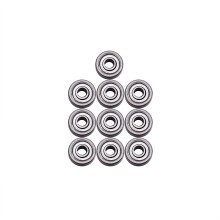 10x Miniatur-Rillenkugellager 624ZZ Metall