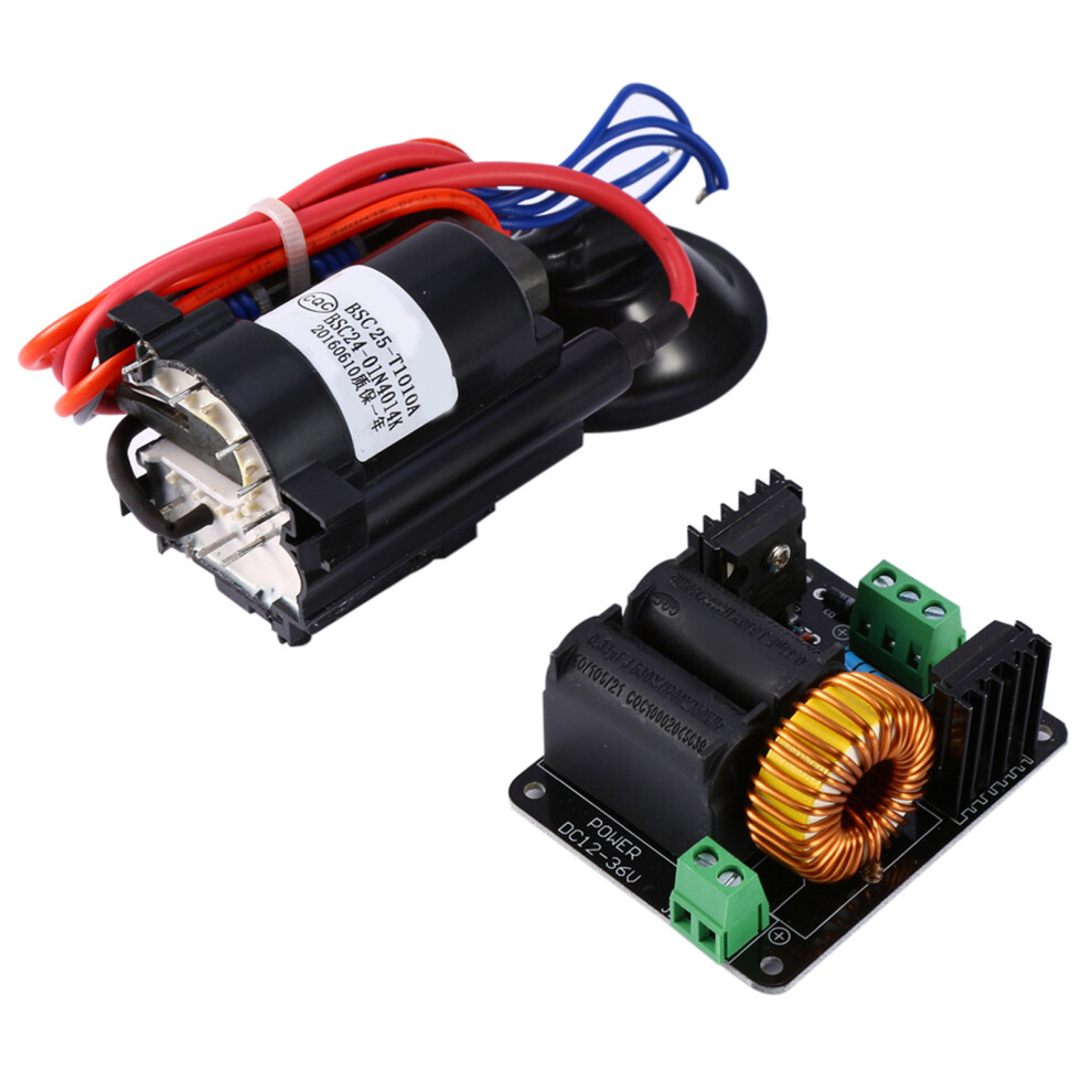 Zvs Tesla Coil Flyback Driver Marx Generator Jacob's Ladder 12-36V 610830956882