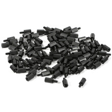 100x M2/M3/M4 Kunststoff-Abstandsbolzen & Schrauben-Set
