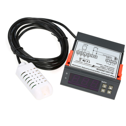 10A 220V Mini Digitaler Feuchtigkeitsregler mit Sensor