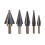 5Pcs Large Cobalt HSS Step Ti Cone Drill Bit Set 4