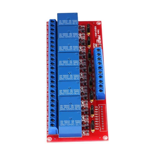 DC 12V 8-Kanal Relaismodul Hoch-/Niedrigpegel 2