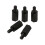 100pcs M2 M3 M4 Plastic Spacer Screw Nut Set 5