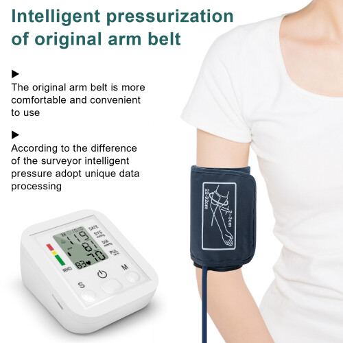 Armblutdruckmesser mit LCD-Display, präzise Messung 2