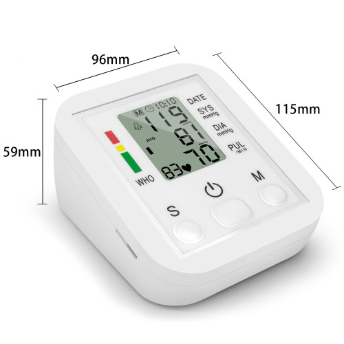 Armblutdruckmesser mit LCD-Display, präzise Messung 1