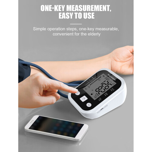Armblutdruckmesser LCD Digital Tragbar 2