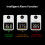 Wall Mount IR Thermometer / Auto Forehead Fever Alarm 4