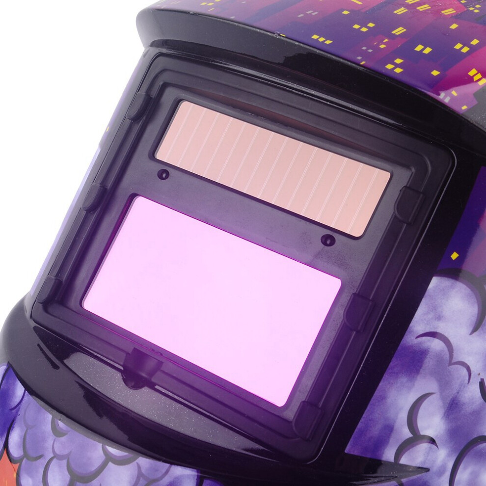 Auto Darkening Welding Helmet Solar Powered Arc Tig Mig 610830956585