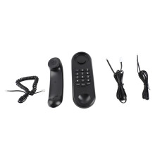Wandhalterung Telefon mit Hörer Pause/Weiterrufen