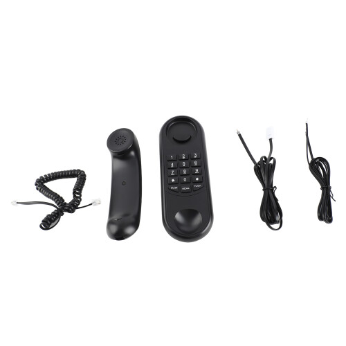 Wandhalterung Telefon mit Hörer Pause/Weiterrufen