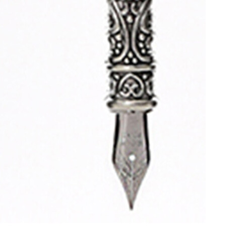 Vintage Feather Quill Dip Pen Ink Set Writing Gift 1