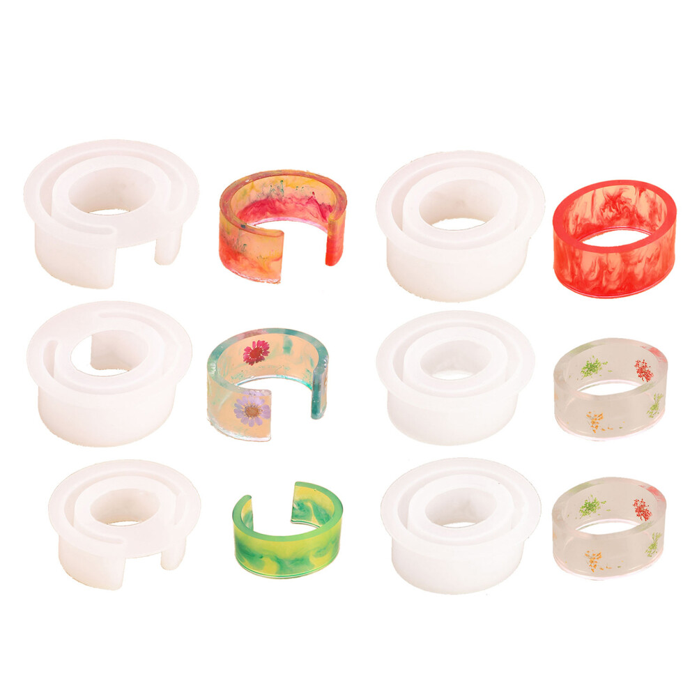 Clear Silicone Egg Shaped Bracelet Mould For Epoxy Resin Real 7704000041102