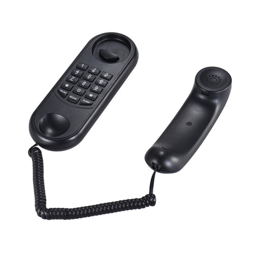 Wandhalterung Telefon mit Hörer Pause/Weiterrufen 2