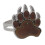 Changing Color Ring Metal Ring Mood-Silver Plated Silver Silver 7