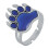 Changing Color Ring Metal Ring Mood-Silver Plated Silver Silver 5