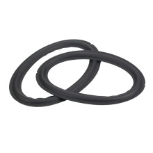 Loudspeaker Repair 2Pcs DIY Speaker Surround Repair-Black