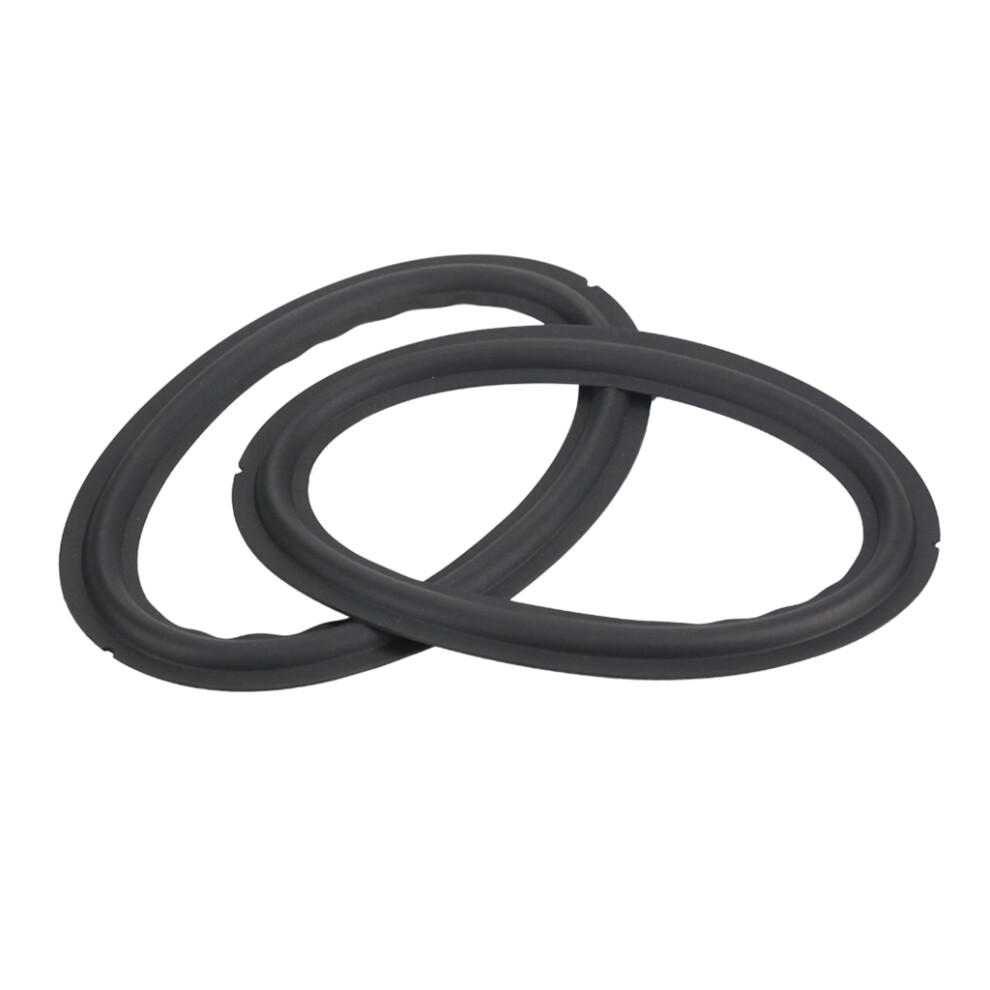 Loudspeaker Repair 2Pcs Diy Speaker Surround Repair- Black 7704000041447