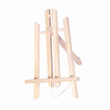 Mini Holzstaffelei Verstellbar für Tisch