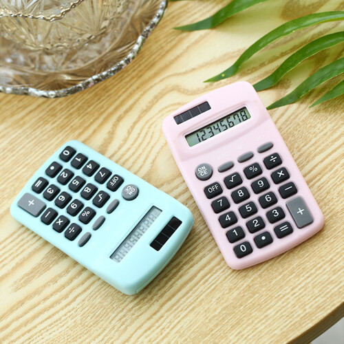 Mini-Taschenrechner 8-stellig Solar/Batterie 2