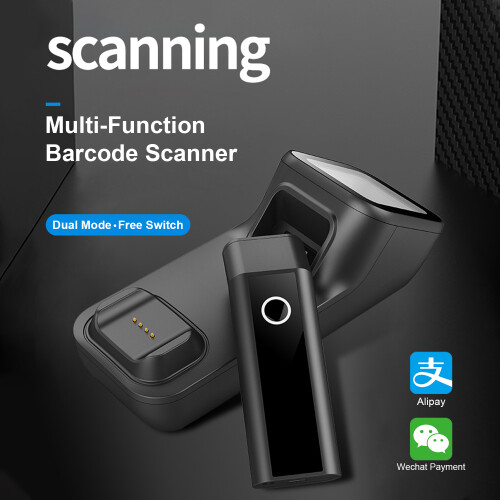 3-in-1 Barcode-Scanner BT 2.4G USB Wireless 2