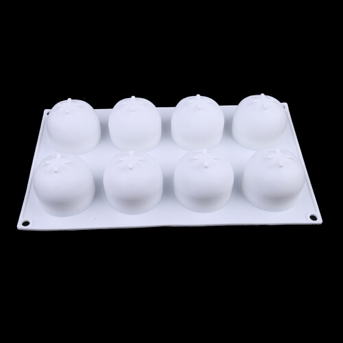 Orange Shaped Mousse Moulds for Handmade Chocolate Candy Cake 2
