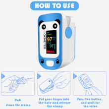 Portable Fingertip Pulse-Oximeter SpO2 Monitor LED