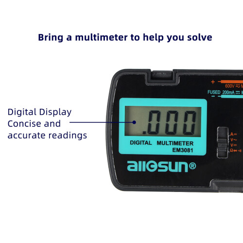 Mini-Digital-Multimeter DC/AC Spannung Strom Ohm 2