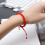 Adjustable Braided Red String Anklets Lucky Kabbalah-Red 7